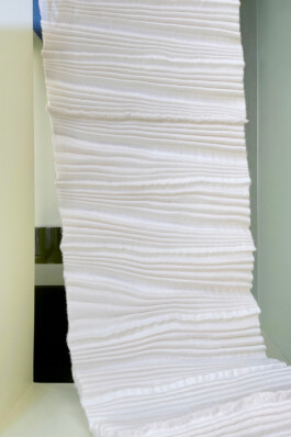  Juliette Berthonneau 3D weaving, textile, pleat, color & pattern design