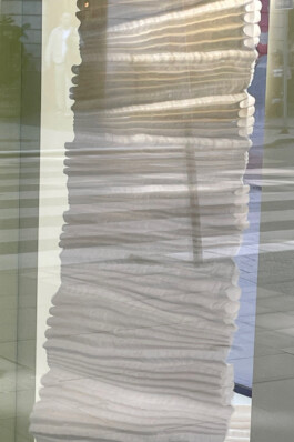  Juliette Berthonneau 3D weaving, textile, pleat, color & pattern design