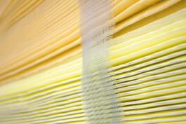  Juliette Berthonneau 3D weaving, textile, pleat, color & pattern design