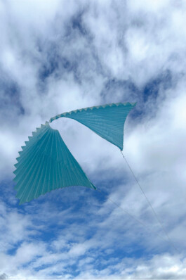  Juliette Berthonneau 3D weaving, textile, pleat, color & pattern design