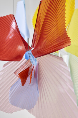  Juliette Berthonneau 3D weaving, textile, pleat, color & pattern design