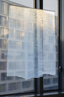  Juliette Berthonneau 3D weaving, textile, pleat, color & pattern design