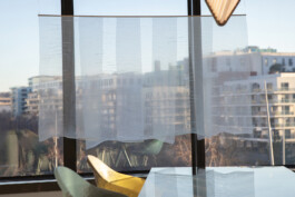  Juliette Berthonneau 3D weaving, textile, pleat, color & pattern design