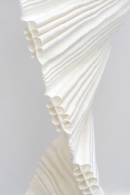  Juliette Berthonneau 3D weaving, textile, pleat, color & pattern design