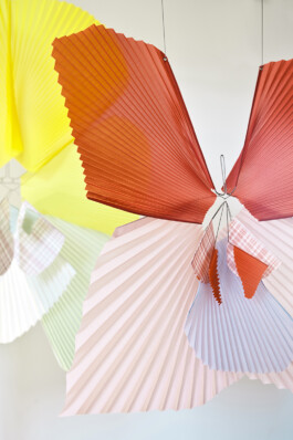  Juliette Berthonneau 3D weaving, textile, pleat, color & pattern design