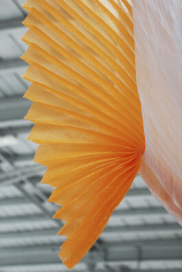  Juliette Berthonneau 3D weaving, textile, pleat, color & pattern design