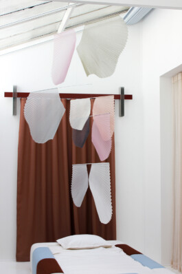  Juliette Berthonneau 3D weaving, textile, pleat, color & pattern design