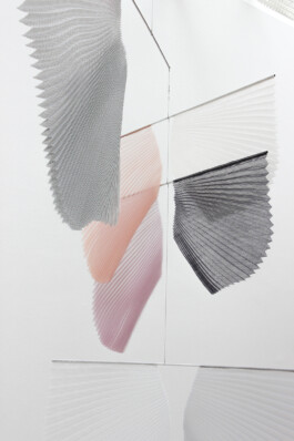  Juliette Berthonneau 3D weaving, textile, pleat, color & pattern design