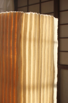  Juliette Berthonneau 3D weaving, textile, pleat, color & pattern design