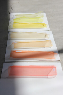  Juliette Berthonneau 3D weaving, textile, pleat, color & pattern design