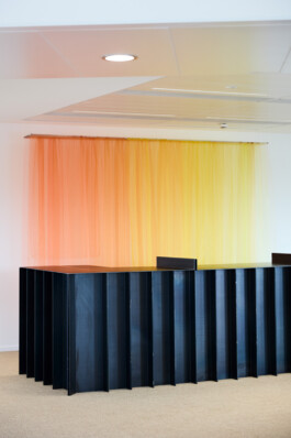  Juliette Berthonneau 3D weaving, textile, pleat, color & pattern design